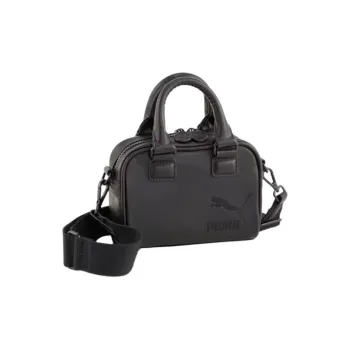 PUMA Polyester One Shoulder Handbag Crossbody Bag Small Size Unisex Black