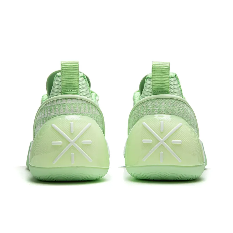 LiNing All City 12 Encore Low Top Basketball Shoes Men's Dynamic Green-5