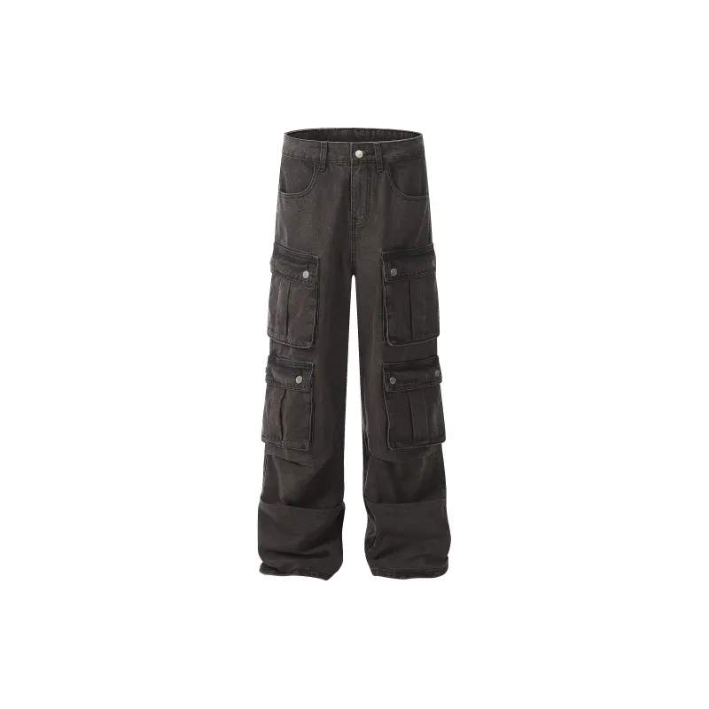 WELTER EXPERIMENT Jeans Unisex Black Brown-0