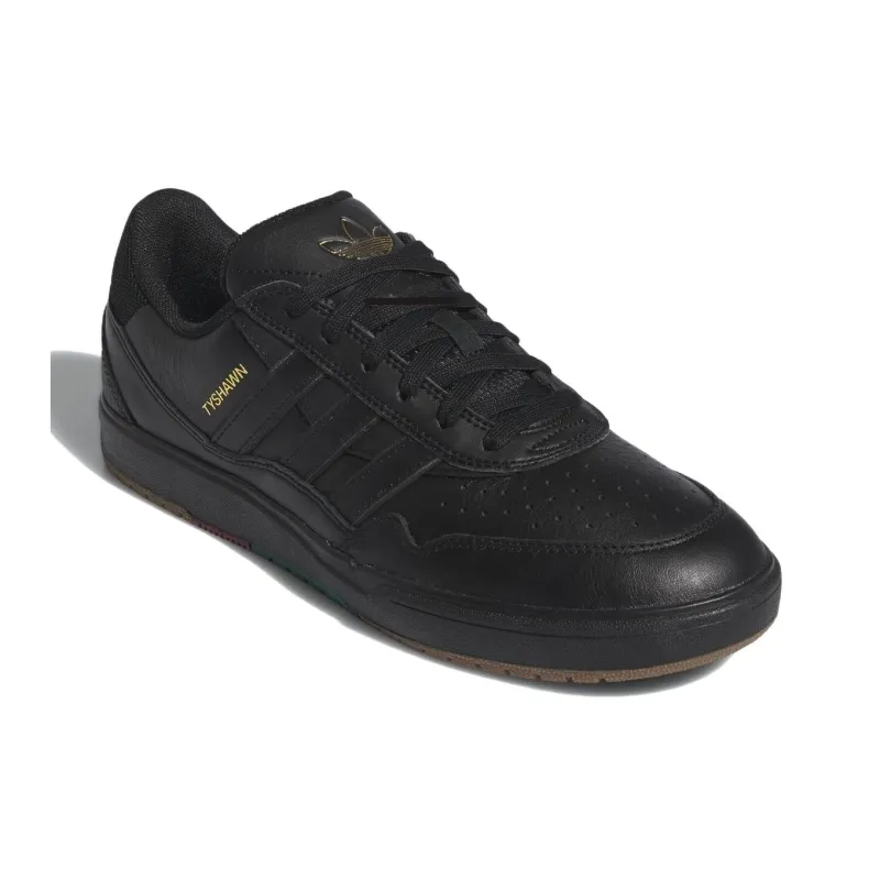 Adidas Tyshawn Ii Core Black Collegiate Green-3