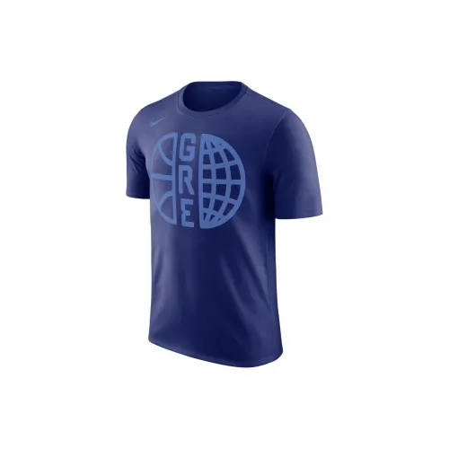 Nike T-Shirts Men Dark Royal Blue/Dark Royal Blue/Light Photo Blue