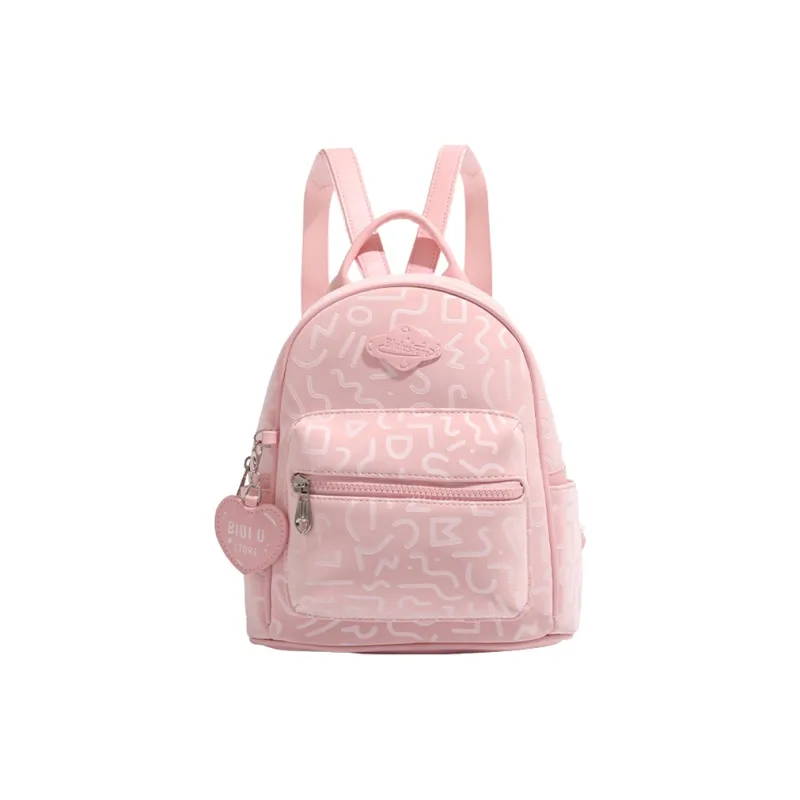 Bywhich PU Backpack Regular Women's Pink-0