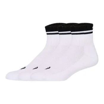 Asics PRACTICE QUARTER PRACTICE QUARTER Mid-Calf Socks Unisex 3 Pack