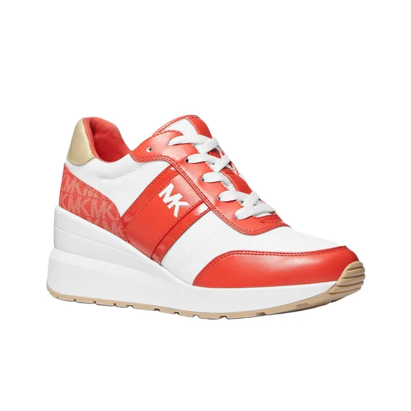 MICHAEL KORS Mabel Low-Top Casual Shoes Women's Red-2