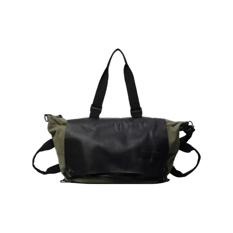 GEERDUN Canvas Bag, Crossbody Bag, Shoulder Bag Women's Gray/Green/Khaki-6
