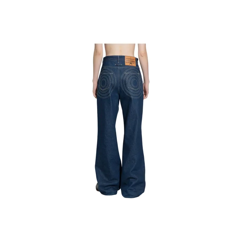 Jean Paul Gaultier Madonna Inspired Denim Pant 'Indigo/Tabac'-3