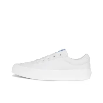 Ollieskate Wear resistant And Lightweight Low Top Couple Skateboard Shoes Unisex White