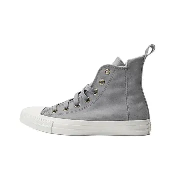 Converse Chuck Taylor All Star Non-slip Lightweight High-Top Skateboard Shoes Unisex Gray