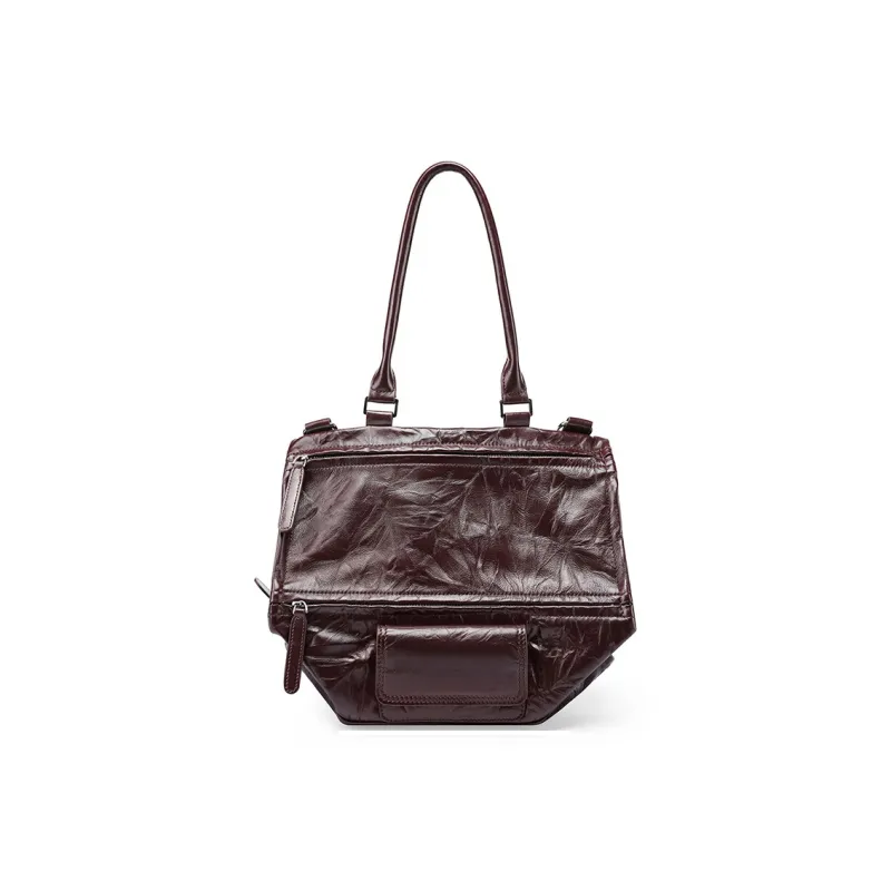 CARTELO Top Grain Cow Leather Portable Crossbody Bag, Shoulder Bag Regular Women's Multicolor-1