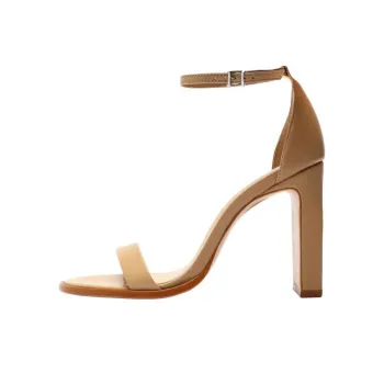 Schutz Suzy Lee Strap Sandals 11cm Women's Umber