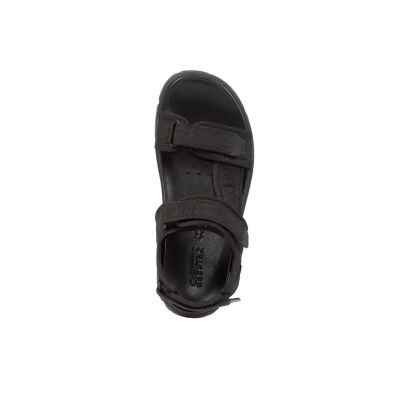 GEOX Beach Sandals Men's Gray Black-3