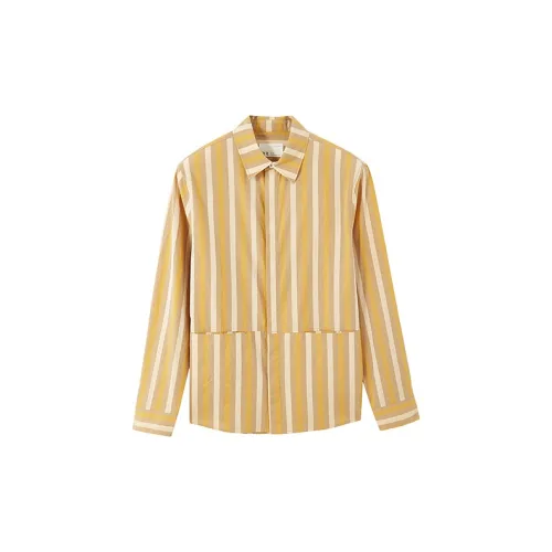 RIVER STONE Shirts Unisex Yellow Stripe