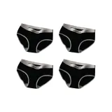 G Set-Urban-Chic Style Sporty Style-Black+Black+Black+Black (4 Pack)