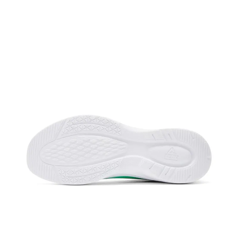 PEAK Abrasion Resistant Breathable Rebound Low Top Running Shoes Men's White-4