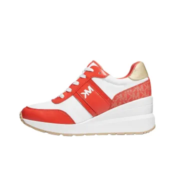MICHAEL KORS Mabel Low-Top Casual Shoes Women's Red