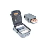 Gray Blue Upgraded (Includes Wet-Dry Separation Pocket, Independent Shoe Compartment, and Individual Laptop Compartment)