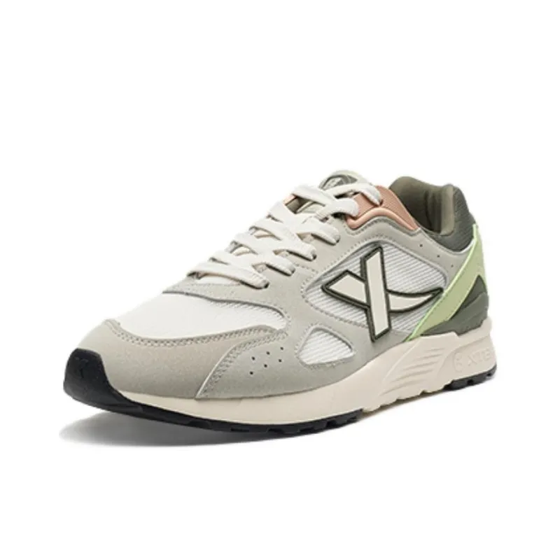 XTEP Lightyear Wear-resistant And Lightweight Low-Top Casual Shoes Men's Gray White-1