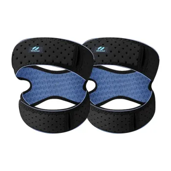 NAILEKESI Exercise And Fitness Double Loop Patella Bands 1 Pair Unisex Professional Protective