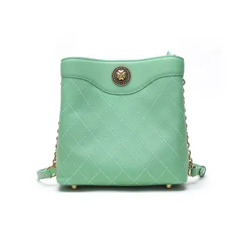 Miguel Vieira Cow Leather Bucket Crossbody Bag Shoulder Bag Women's Fruit Green/Black/Pink/Red