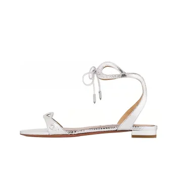 AQUAZZURA Tessa Leather Sandals