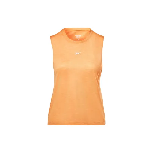 Reebok Workout Tank Tops Women's Apricot Yellow