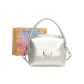 Silver+Shopping Bag