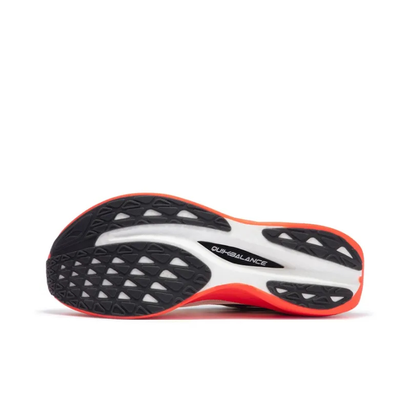 361° Fly 2ET Cushioning Anti Slip Wear Resistant Breathability Low Top Running Shoes Unisex White Red-4