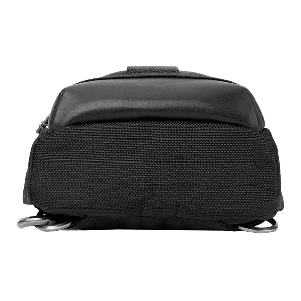 TUMI Canvas Sling Bag Fanny Pack Canvas Bag Shoulder Bag Crossbody Bag Regular Men's Black-6