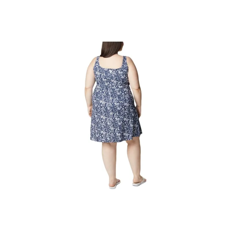 Columbia PFG Freezer™ Sleeveless Dress Women's Preppy Marine Blue-1