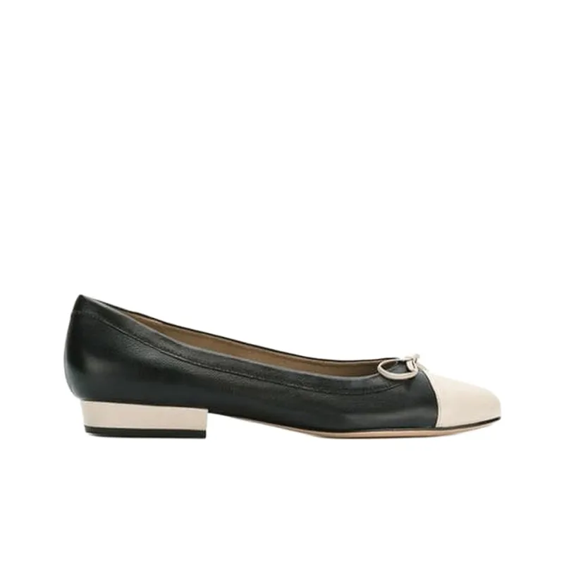 Sarah Chofakian Martina Casual Single Shoes Women's Black White-1
