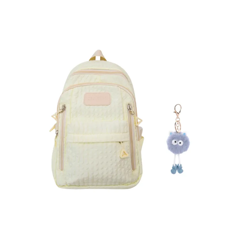KAMLUI Nylon Backpack Laptop Bag Mini Women's Multicolor-16