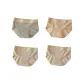 F Set-Minimalist Style Versatile-Green+Skin+Apricot+Apricot (4 Pack)
