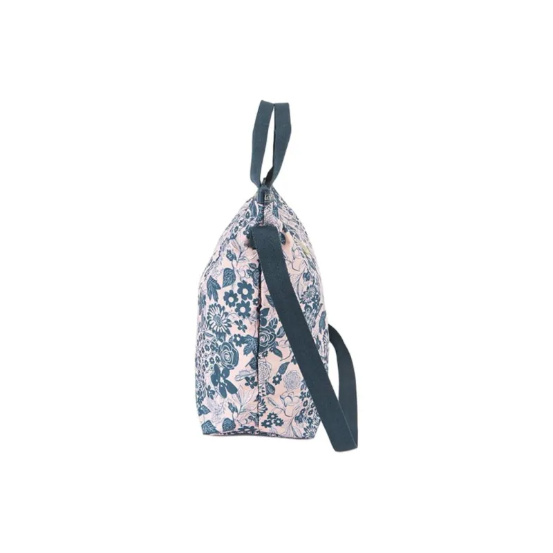 LeSportsac Nylon Tote Bag Shopping Bag Shoulder Bag Crossbody Bag Handbag Women's Pink & Blue-1