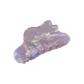 Iridescent Purple-Cloud Claw Clip