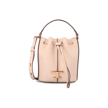 TOD'S Logo Plaque Bucket Bag