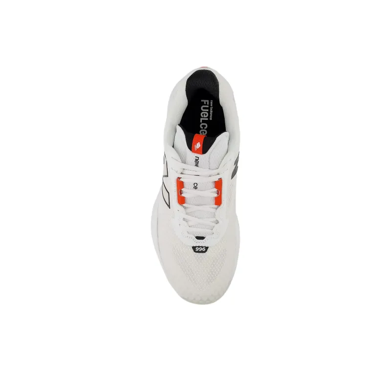 New Balance FuelCell 996v6 White Black Team Red-3