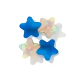 [Blue White]Acetate Stars Hair Clip