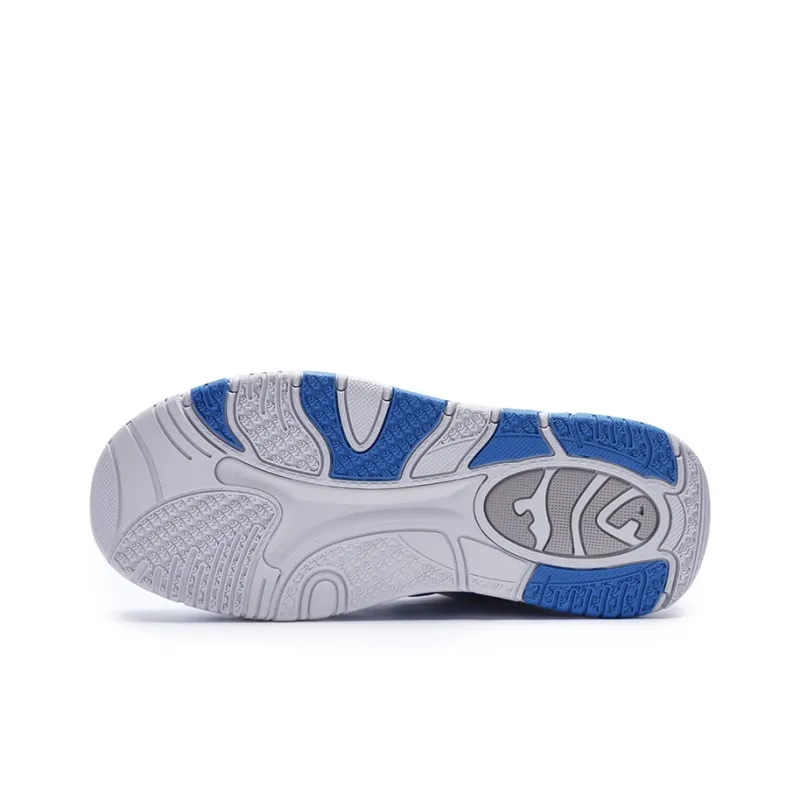 FILA Wear Resistant Low Top Skateboard Shoes Men's Rain Mist Gray/Dove Gray-3
