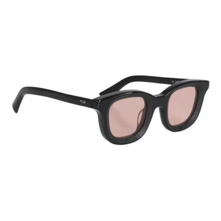Thierry Lasry Acetate Oval Sunglasses Unisex Black-2