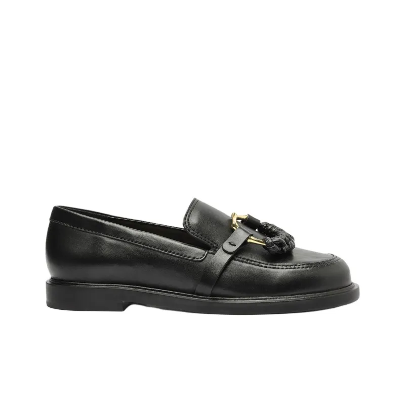 Schutz Rhino Loafers Women's Black-1