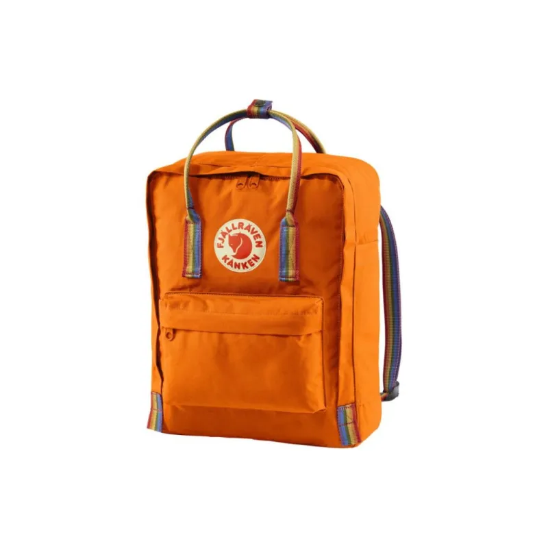 Fjallraven Kanken Vinylon Backpack Unisex Orange-2
