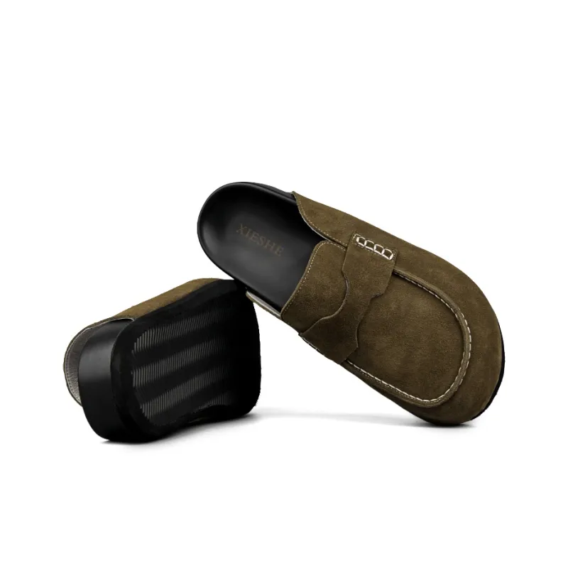 XIE SHE EVA Stitching Slip Resistant Antibacterial Wrap toe Slippers Unisex-52