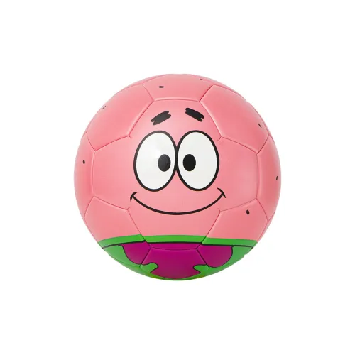 Kuangmi SpongeBob SquarePants Collection Size 5 Soccer PU Seamless Thermal bonding Unisex Pink