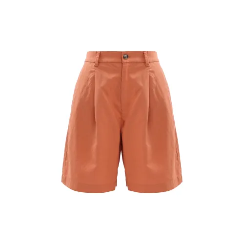 UNIQLO X CDC Co-brand Casual Shorts Women's Orange Red