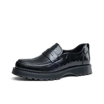 JOSINY Commute Business, Casual Abrasion Resistant, Loafers, Low Top Men's Black