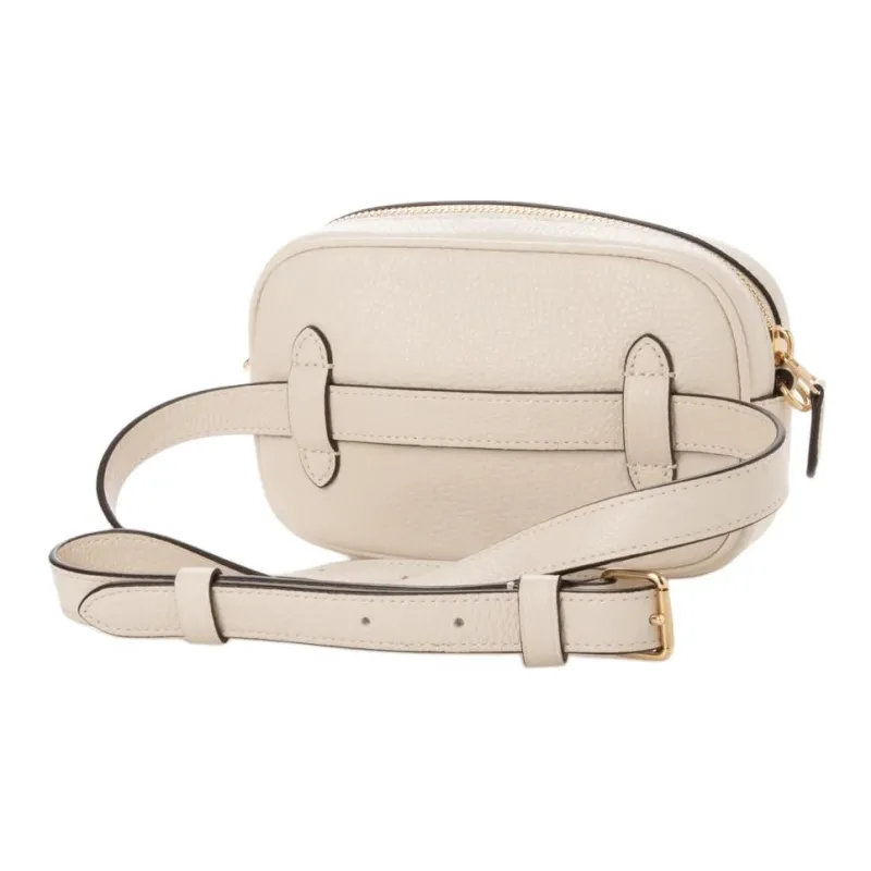 COACH Jes Cow Leather Portable Crossbody Bag Shoulder Bag Women's White-6