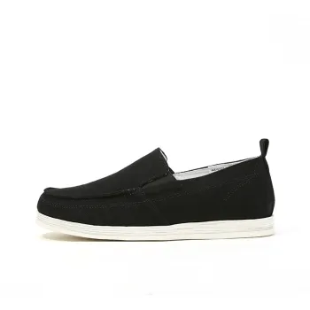 Old Meihua Casual Shoes Men Low Top Black/Green