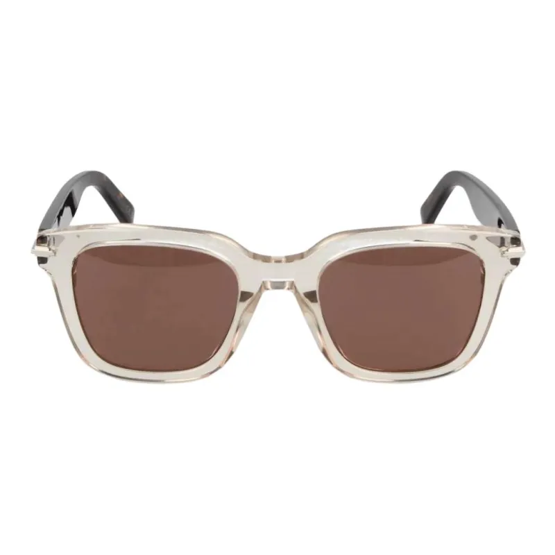 DIOR Acetate Square Sunglasses Unisex Transparent-1