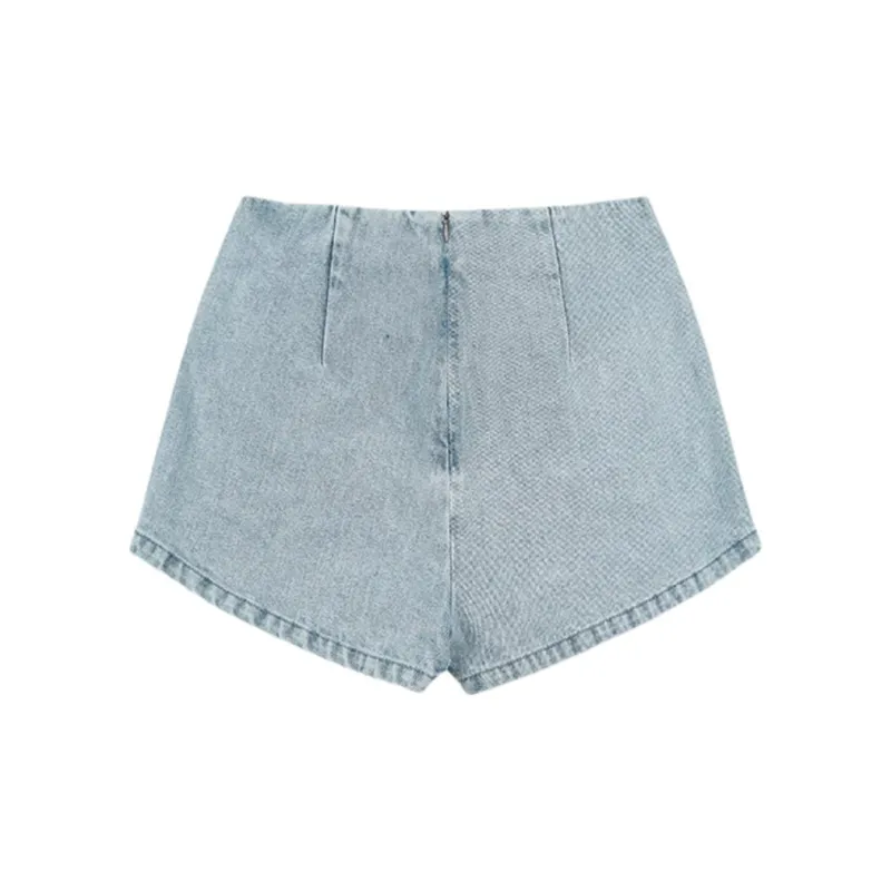 GOOD BAI Denim Shorts Women's Blue-1