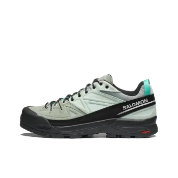 X ALP SALOMON Leather 'Green Milieu'